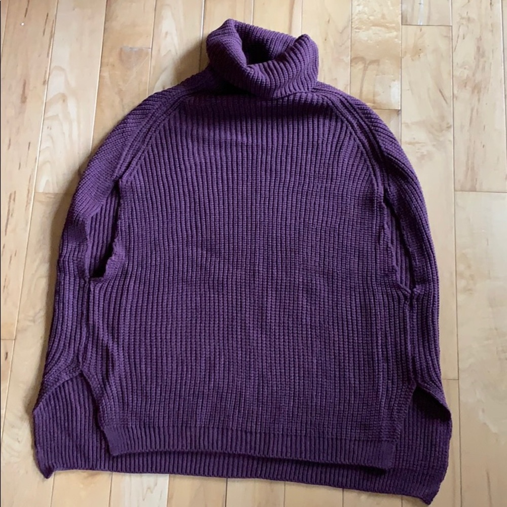 Zenana poncho sweater
